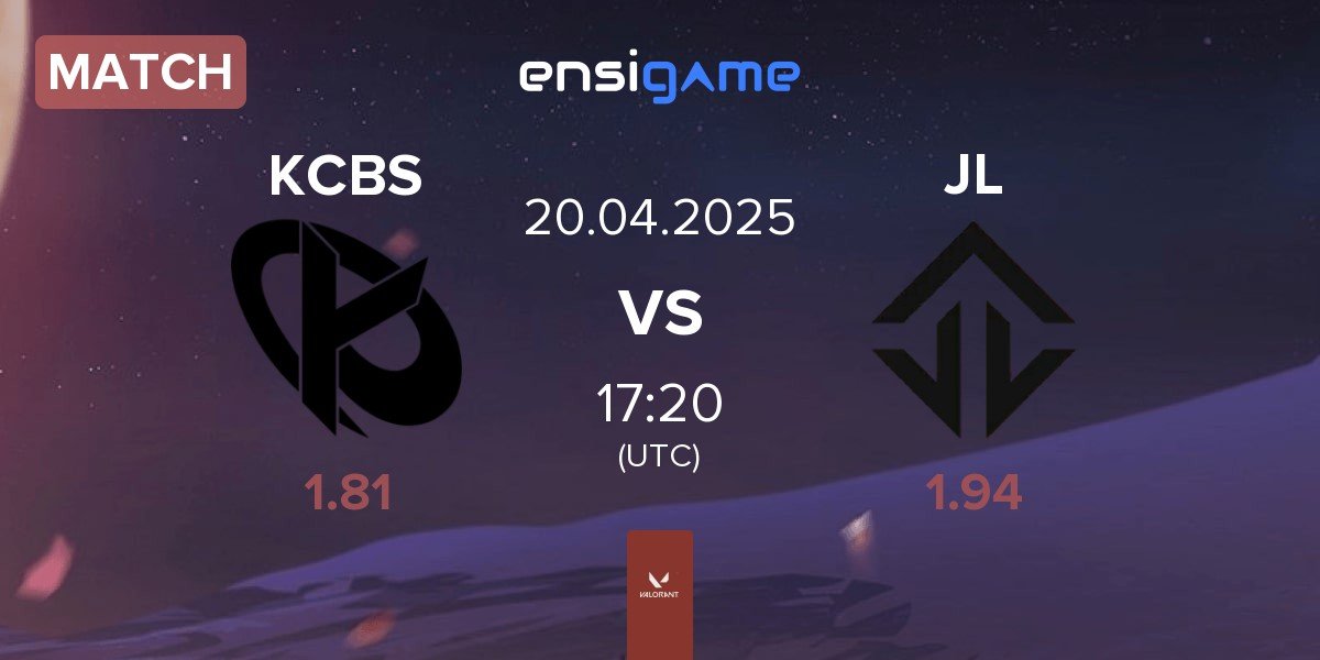 Match Karmine Corp Blue Stars KCBS vs Joblife JL | 20.04