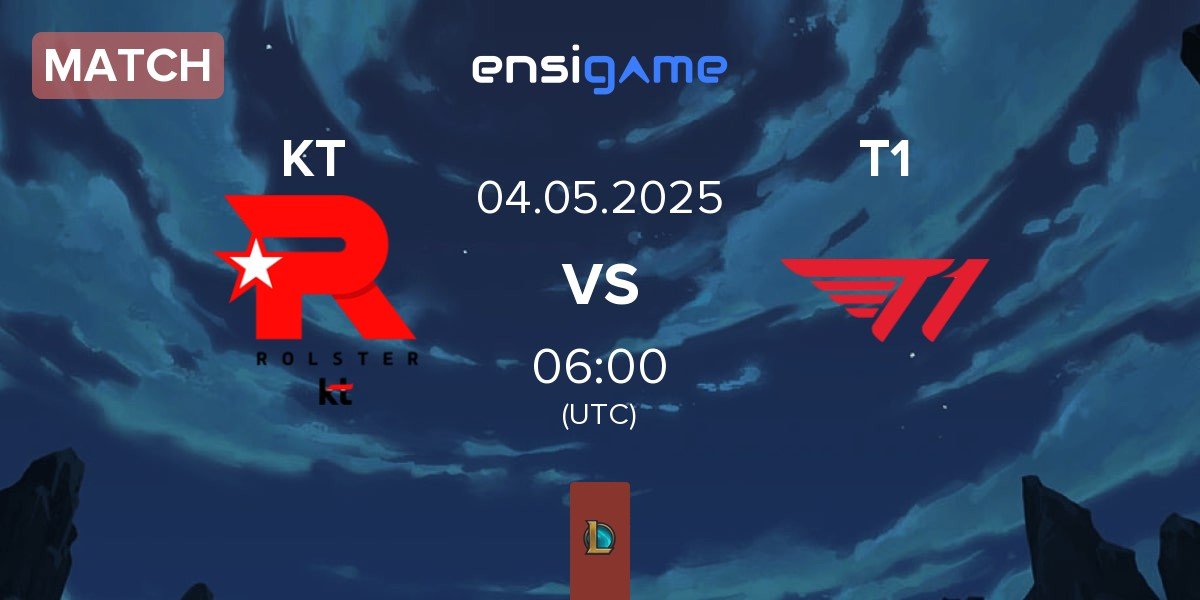 Match KT Rolster KT vs T1 | 04.05