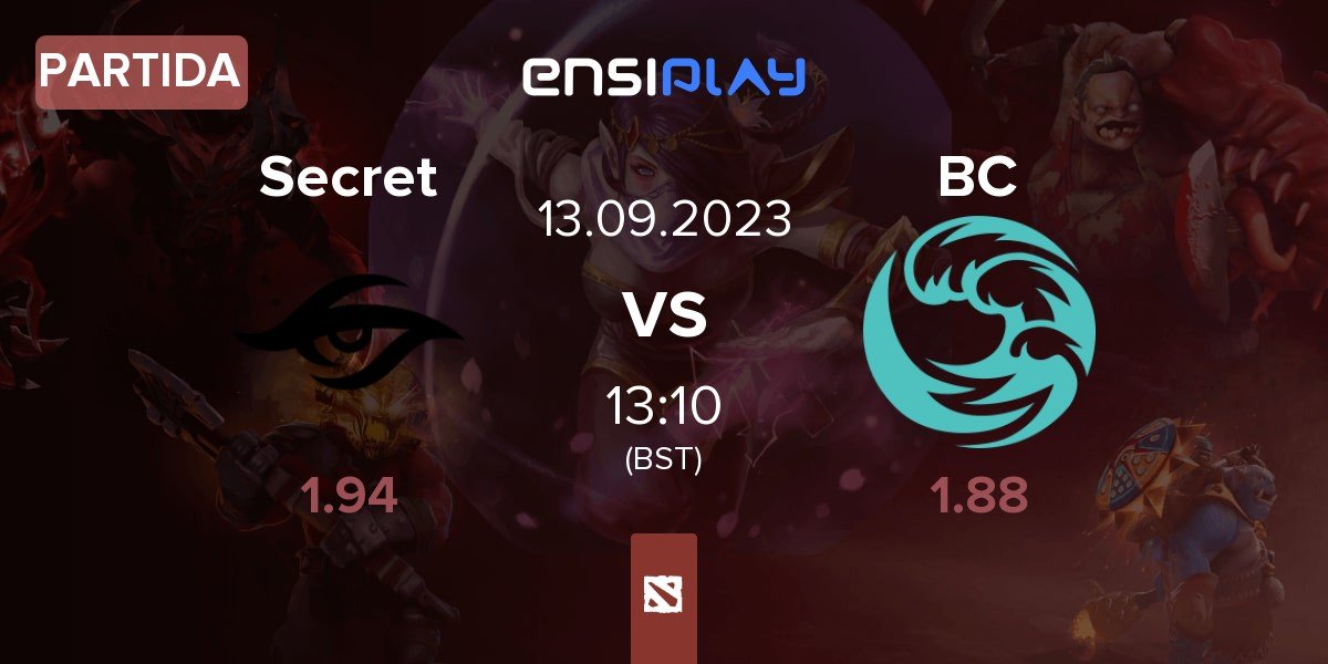 Partida Team Secret Secret vs beastcoast BC | 13.09