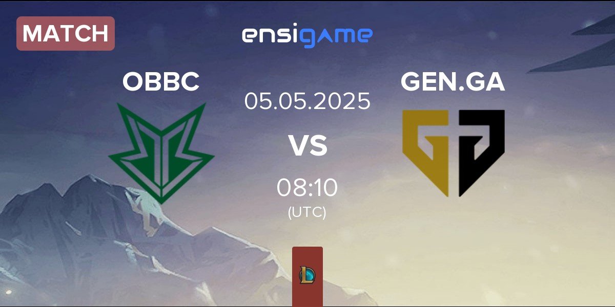 Match OKSavingsBank BRION Challengers OBBC vs Gen.G Global Academy GEN.GA | 05.05