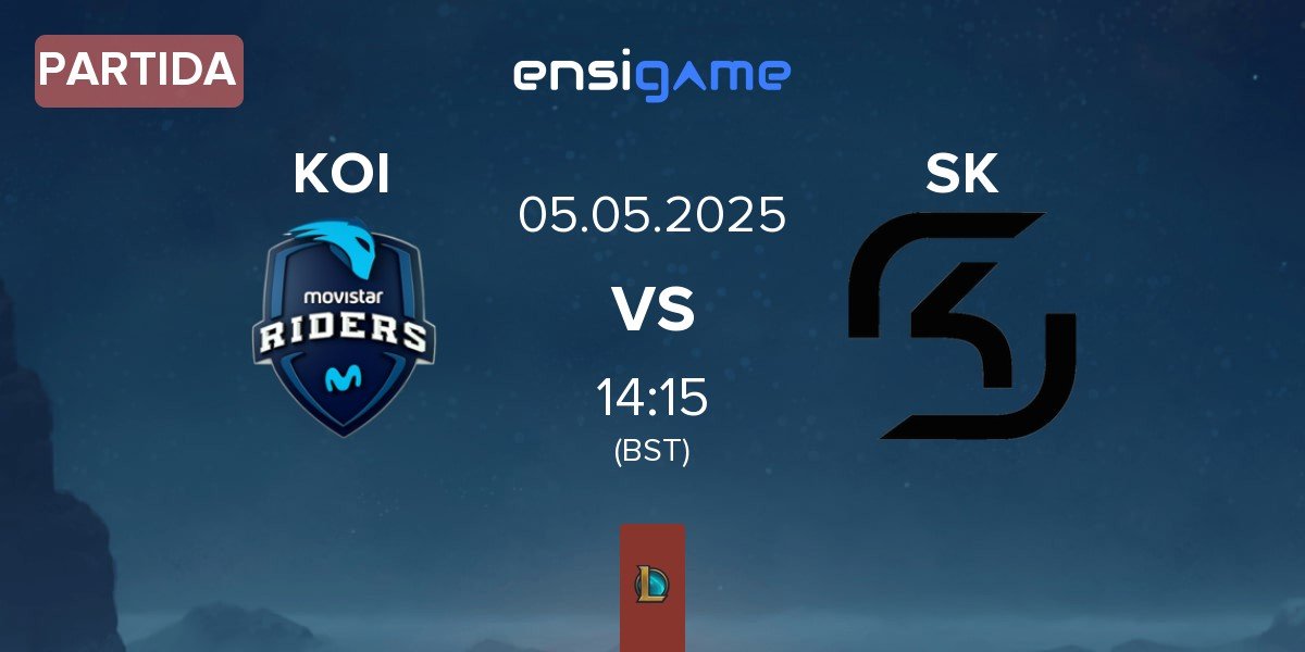 Partida Movistar KOI KOI vs SK Gaming SK | 05.05