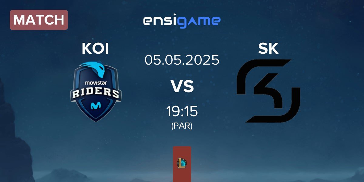 Match Movistar KOI KOI vs SK Gaming SK | 05.05