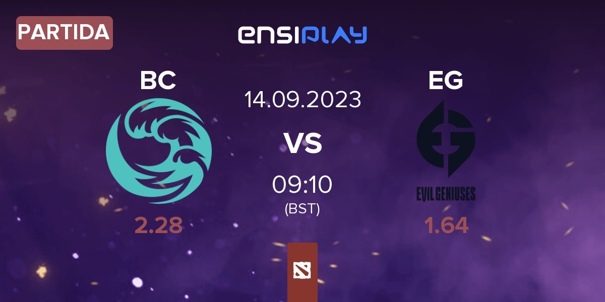 Partida beastcoast BC vs Evil Geniuses EG | 14.09