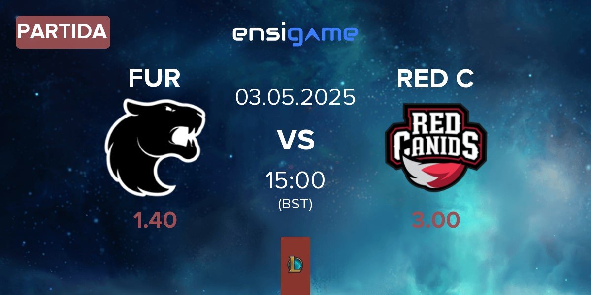 Partida FURIA Esports FUR vs RED Canids RED C | 03.05