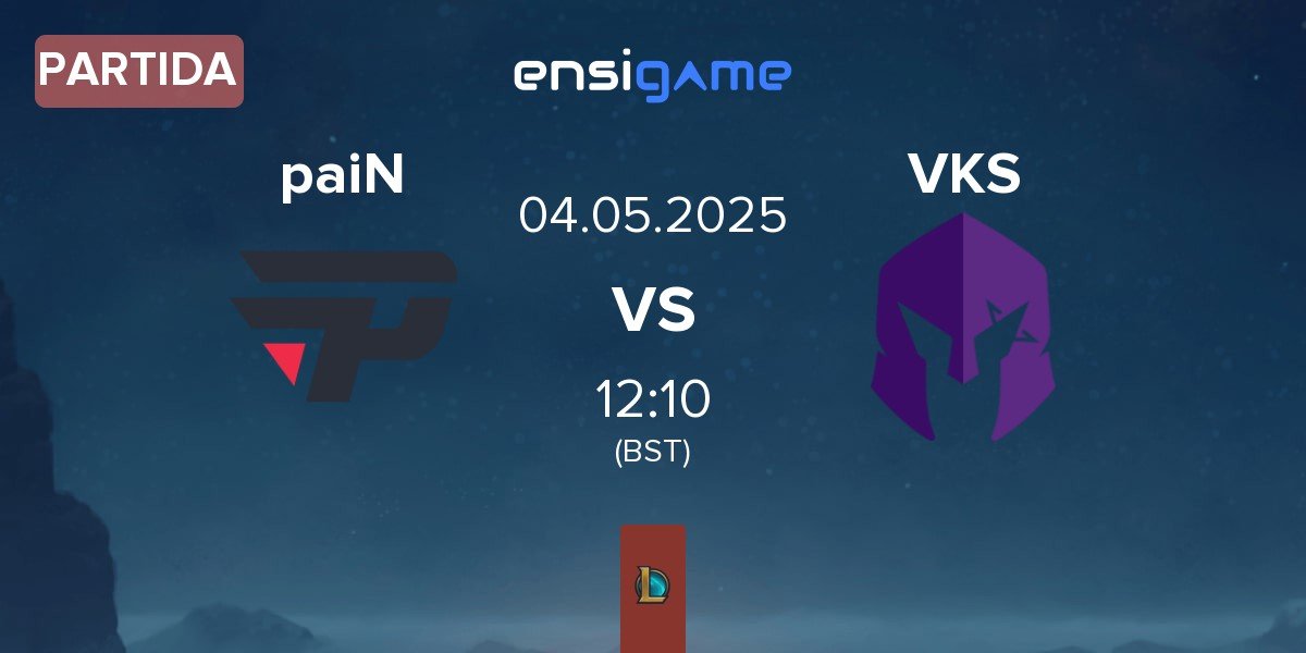 Partida paiN Gaming paiN vs Vivo Keyd Stars VKS | 04.05