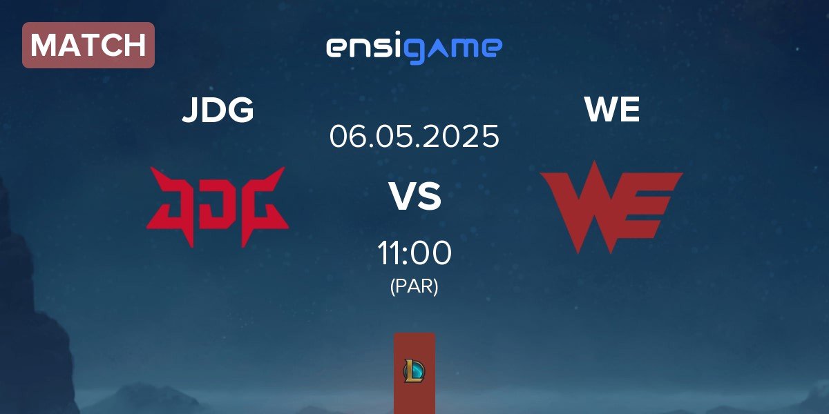 Match JD Gaming JDG vs Team WE WE | 06.05