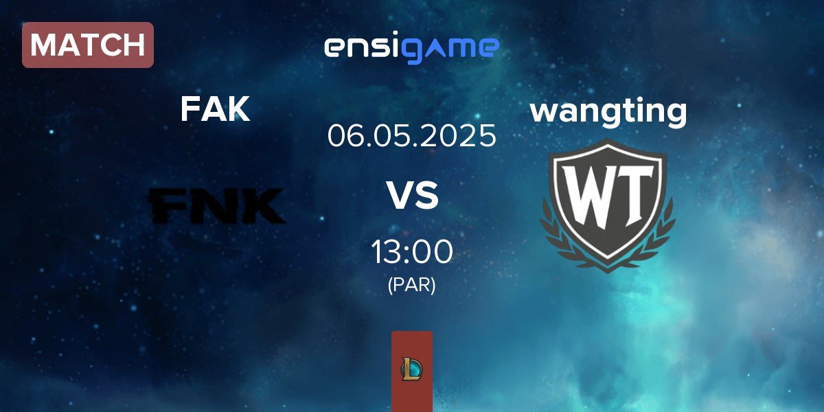 Match Frank Esports FAK vs wangting | 06.05