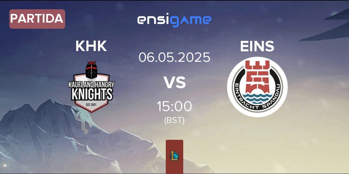 Partida Kaufland Hangry Knights KHK vs Eintracht Spandau EINS | 06.05