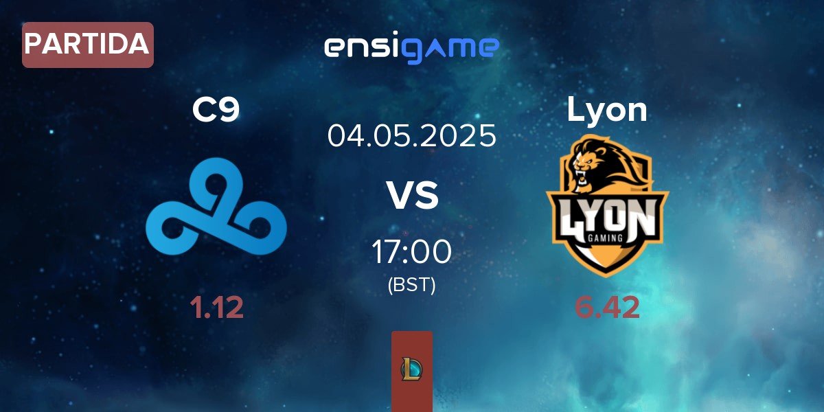 Partida Cloud9 C9 vs Lyon Gaming Lyon | 04.05