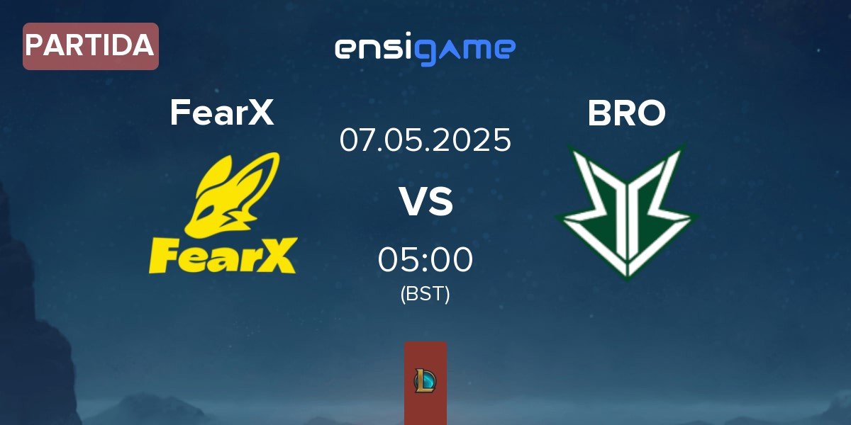 Partida BNK FearX FearX vs OKSavingsBank BRION BRO | 07.05