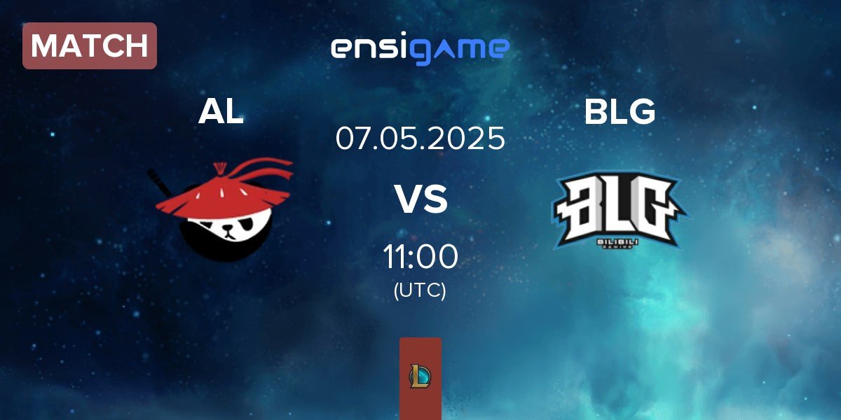Match Anyone's Legend AL vs Bilibili Gaming BLG | 07.05