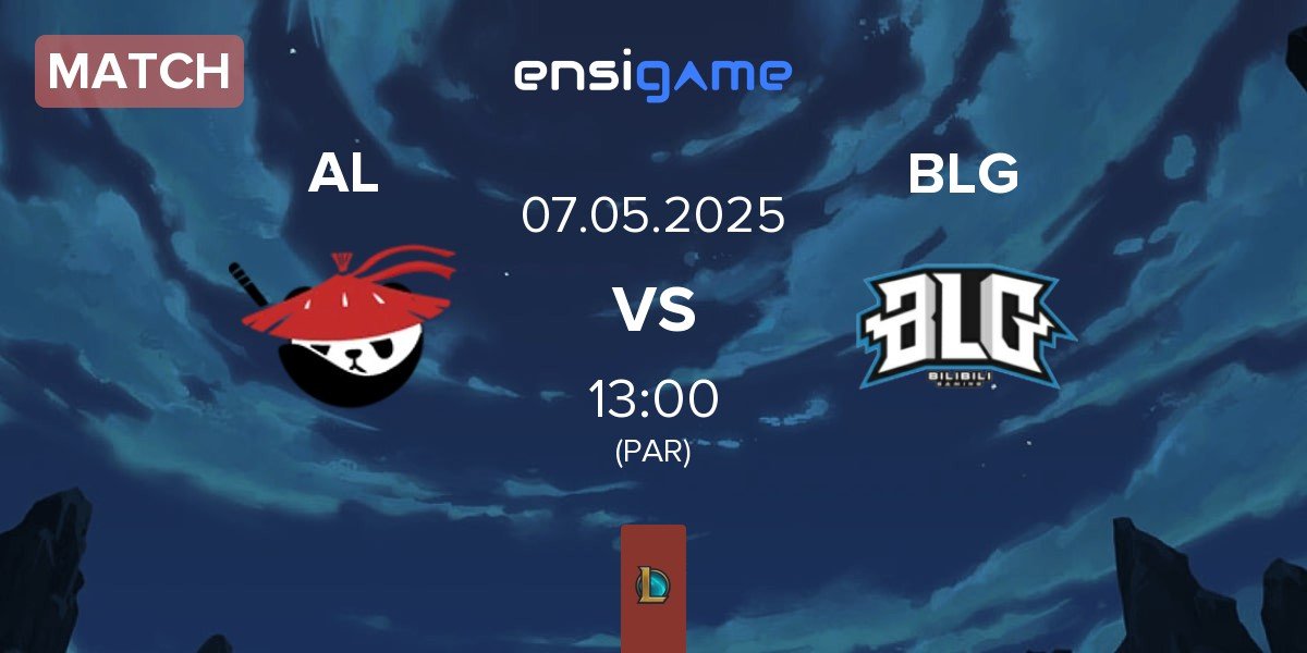 Match Anyone's Legend AL vs Bilibili Gaming BLG | 07.05