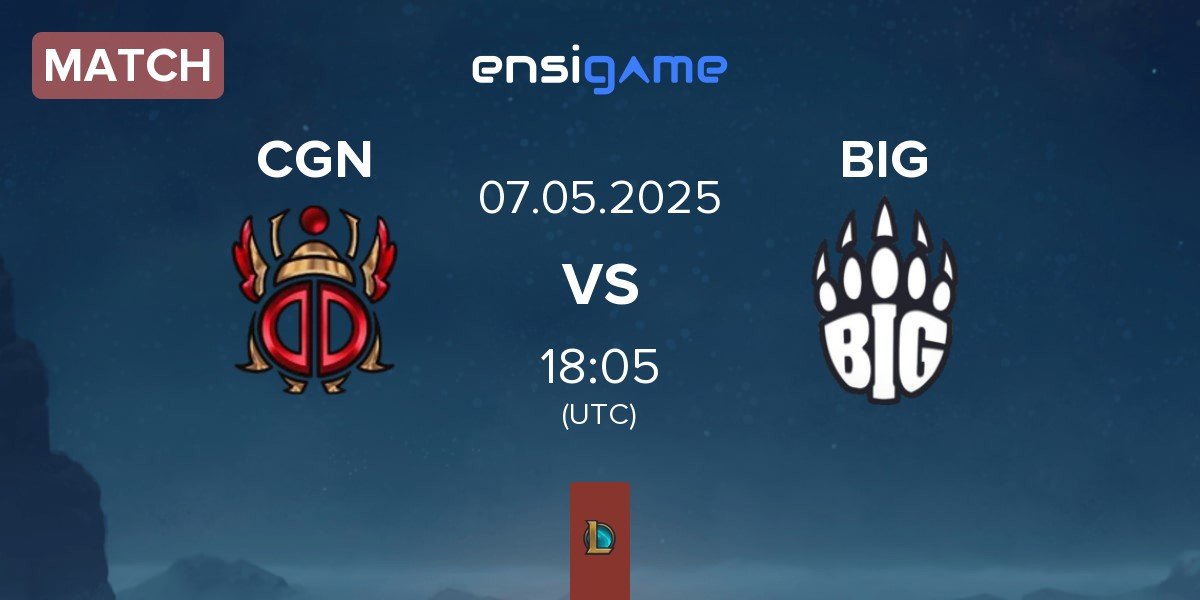 Match CGN Esports CGN vs Berlin International Gaming BIG | 07.05