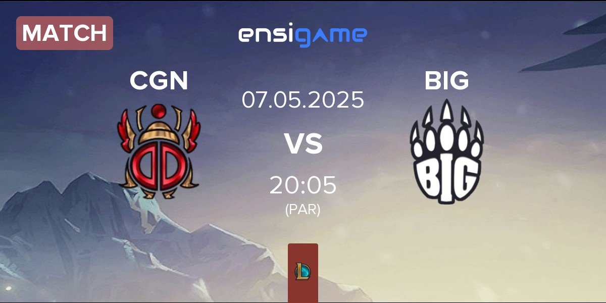 Match CGN Esports CGN vs Berlin International Gaming BIG | 07.05