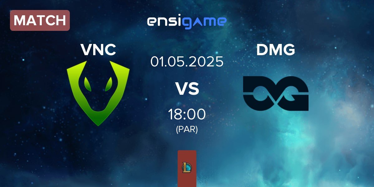 Match Venomcrest Esports VNC vs DMG Esports DMG | 01.05