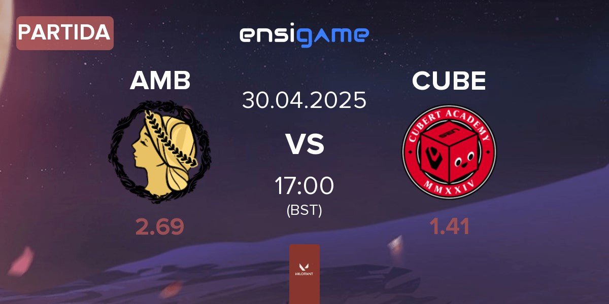 Partida Ambrosia AMB vs Cubert Academy CUBE | 30.04
