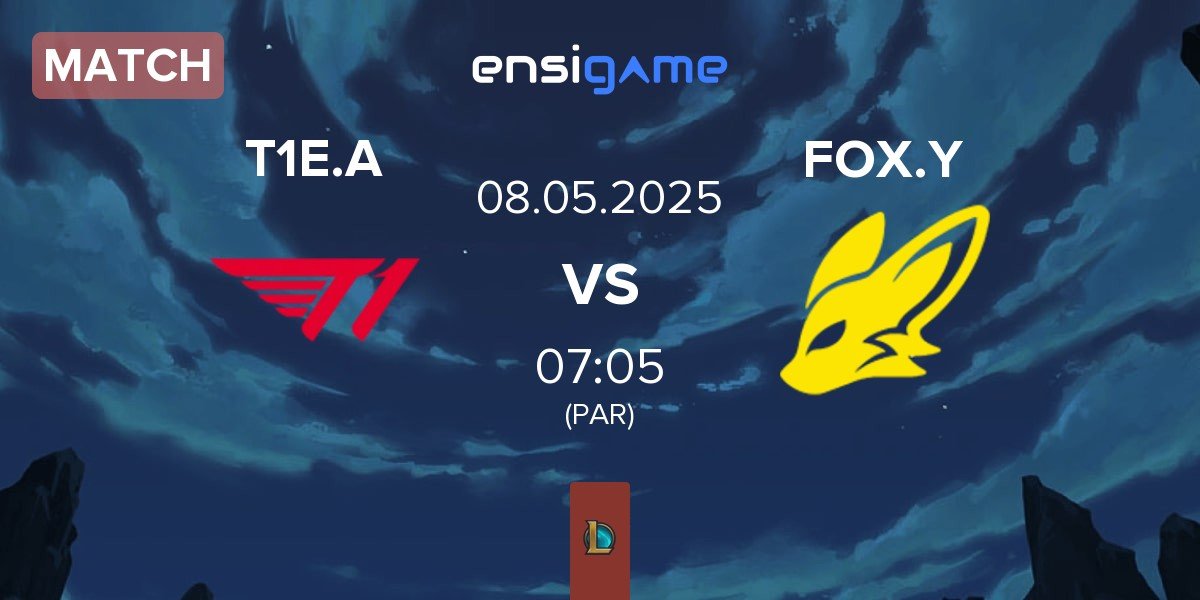 Match T1 Esports Academy T1E.A vs BNK FearX Youth FOX.Y | 08.05