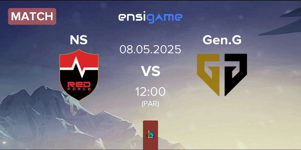 Match Nongshim RedForce NS vs Gen.G Esports Gen.G | 08.05