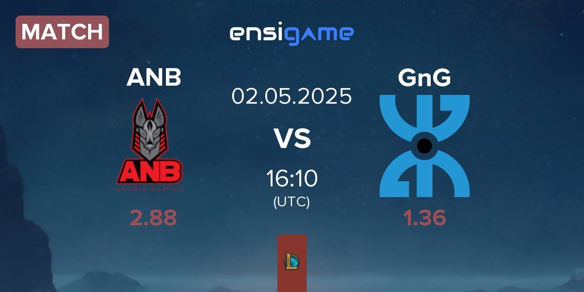 Match Anubis Gaming ANB vs GnG Amazigh GnG | 02.05