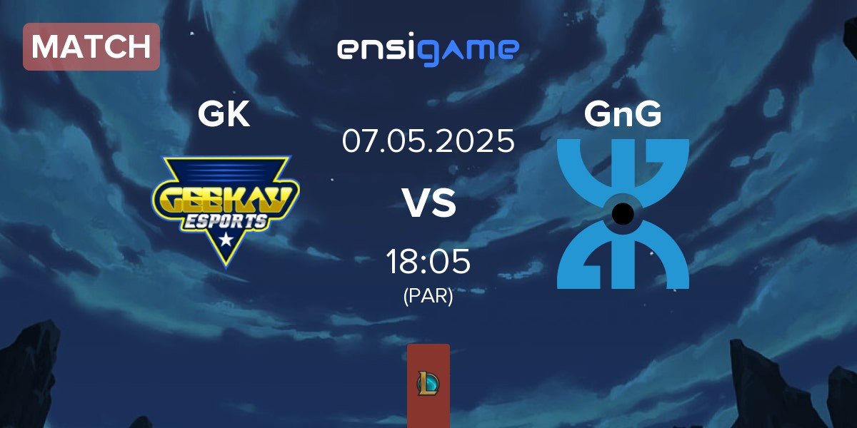 Match Geekay Esports GK vs GnG Amazigh GnG | 07.05