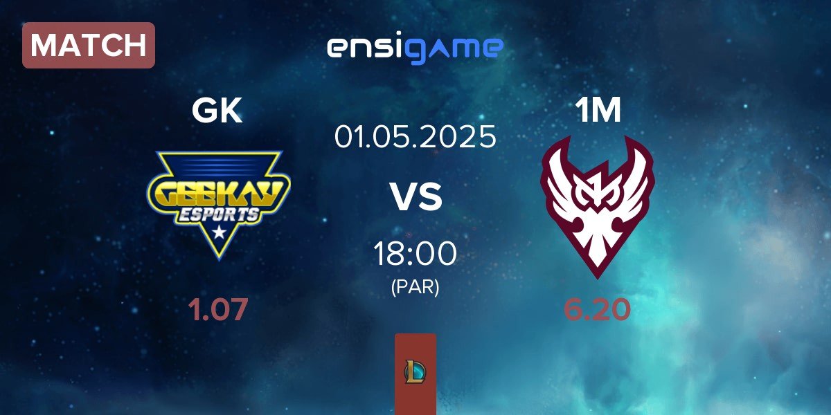 Match Geekay Esports GK vs One More Esports 1M | 01.05