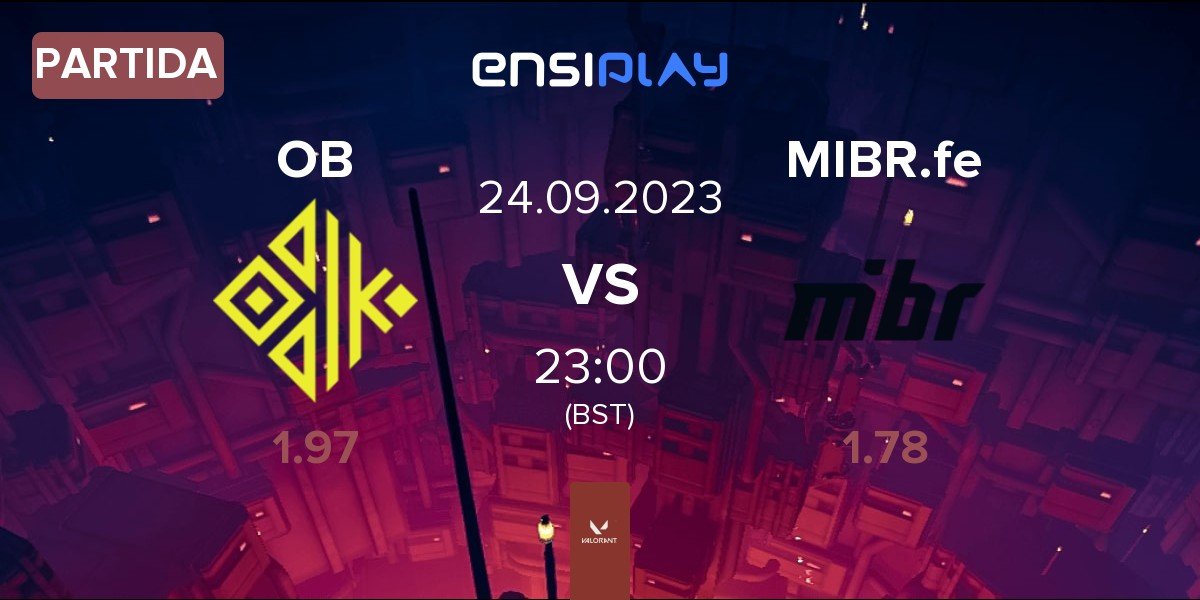 Partida ODDIK Bright ODK B vs Made in Brazil GC MIBR GC | 24.09