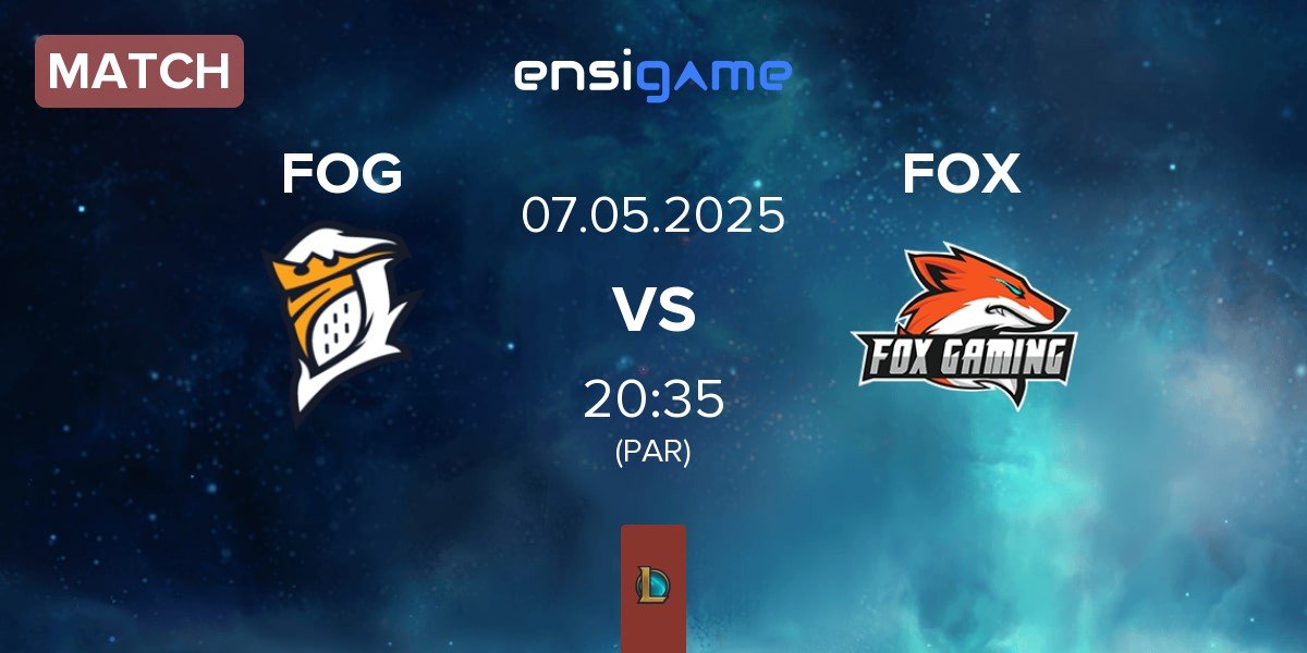 Match Fog Esports FOG vs Fox Gaming FOX | 07.05