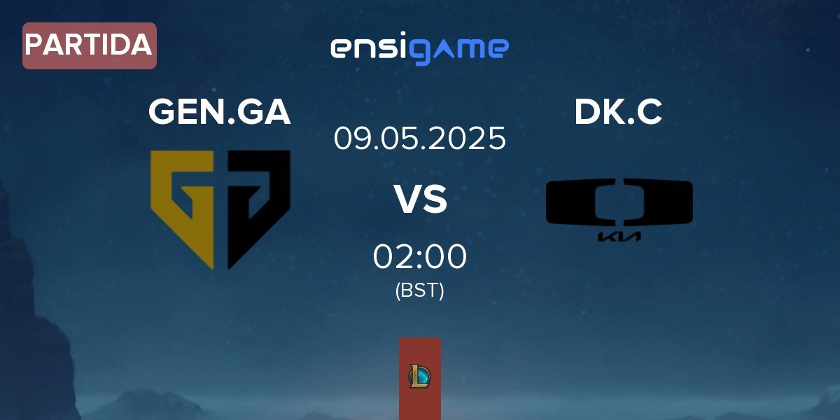 Partida Gen.G Global Academy GEN.GA vs Dplus KIA Challengers DK.C | 09.05