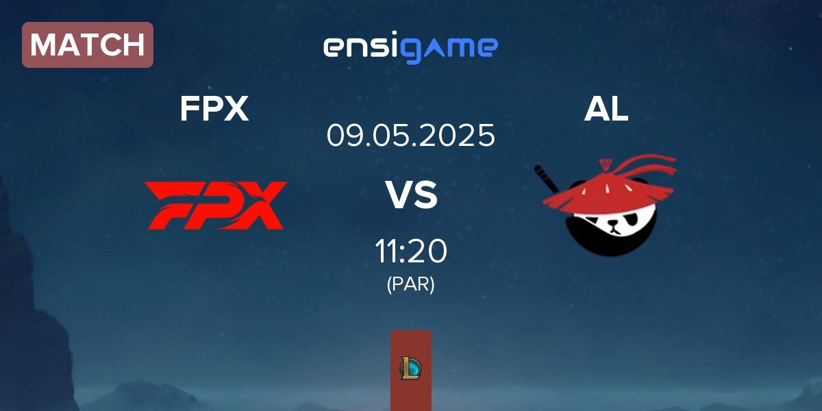 Match FunPlus Phoenix FPX vs Anyone's Legend AL | 09.05