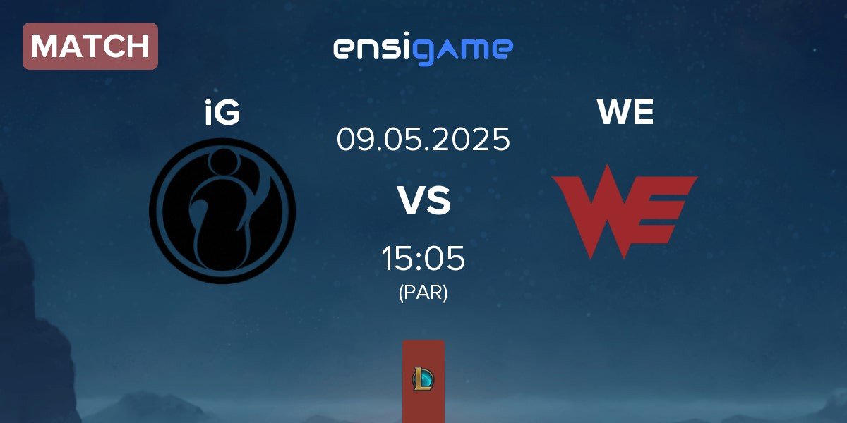 Match Invictus Gaming iG vs Team WE WE | 09.05