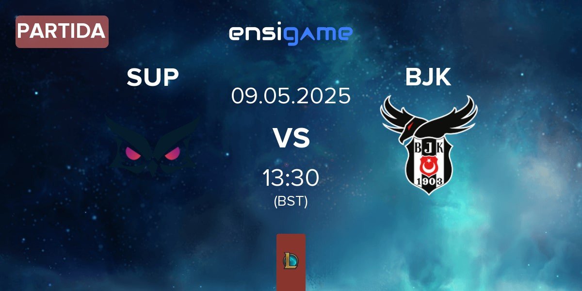Partida Papara SuperMassive SUP vs Besiktas Esports BJK | 09.05