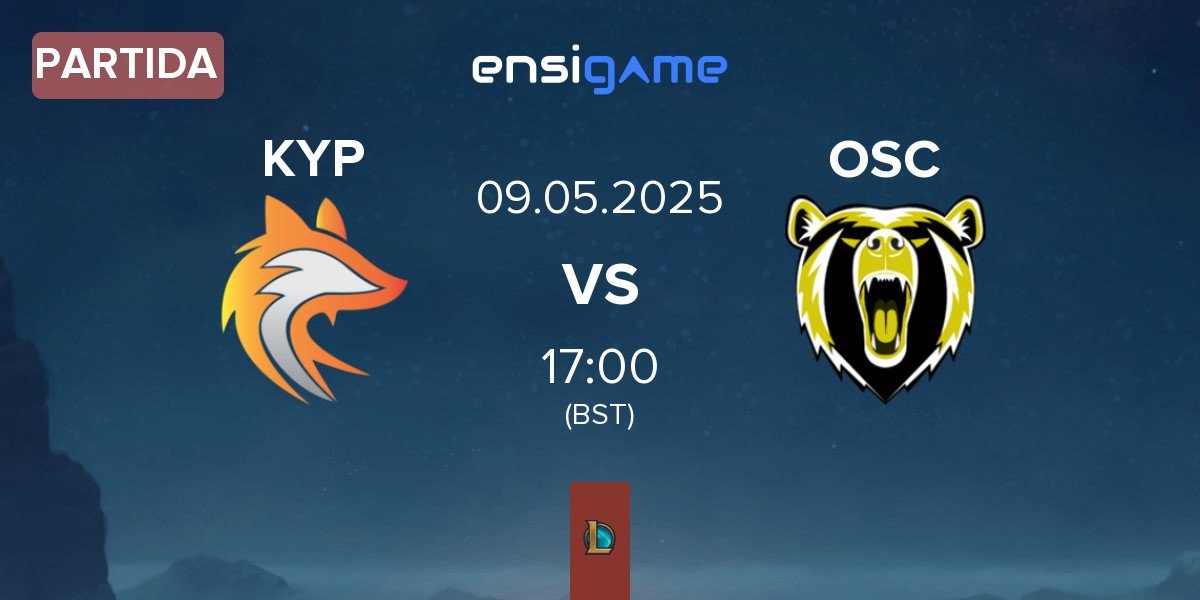 Partida Keypulse Esports KYP vs Odivelas Sports Club OSC | 09.05
