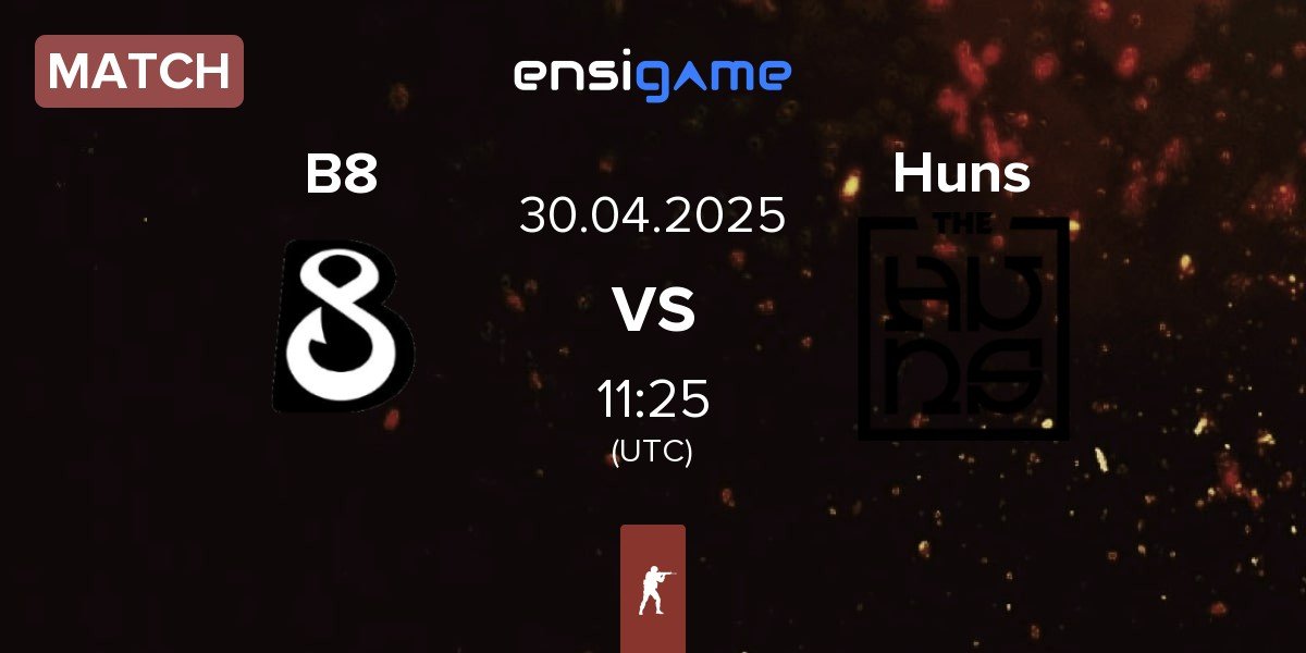 Match B8 vs The Huns Huns | 30.04