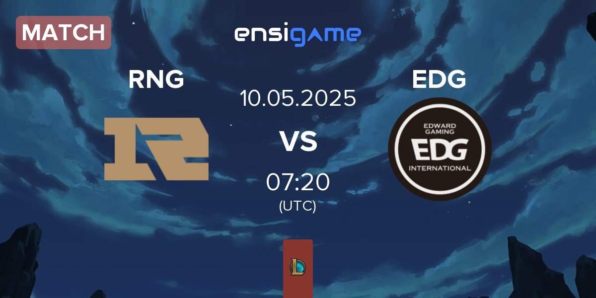 Match Royal Never Give Up RNG vs EDward Gaming EDG | 10.05