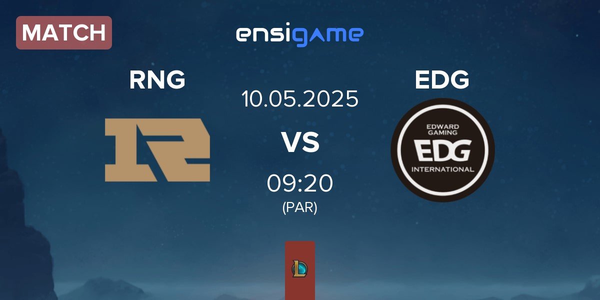 Match Royal Never Give Up RNG vs EDward Gaming EDG | 10.05