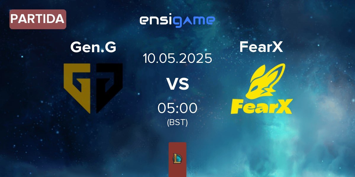 Partida Gen.G Esports Gen.G vs BNK FearX FearX | 10.05