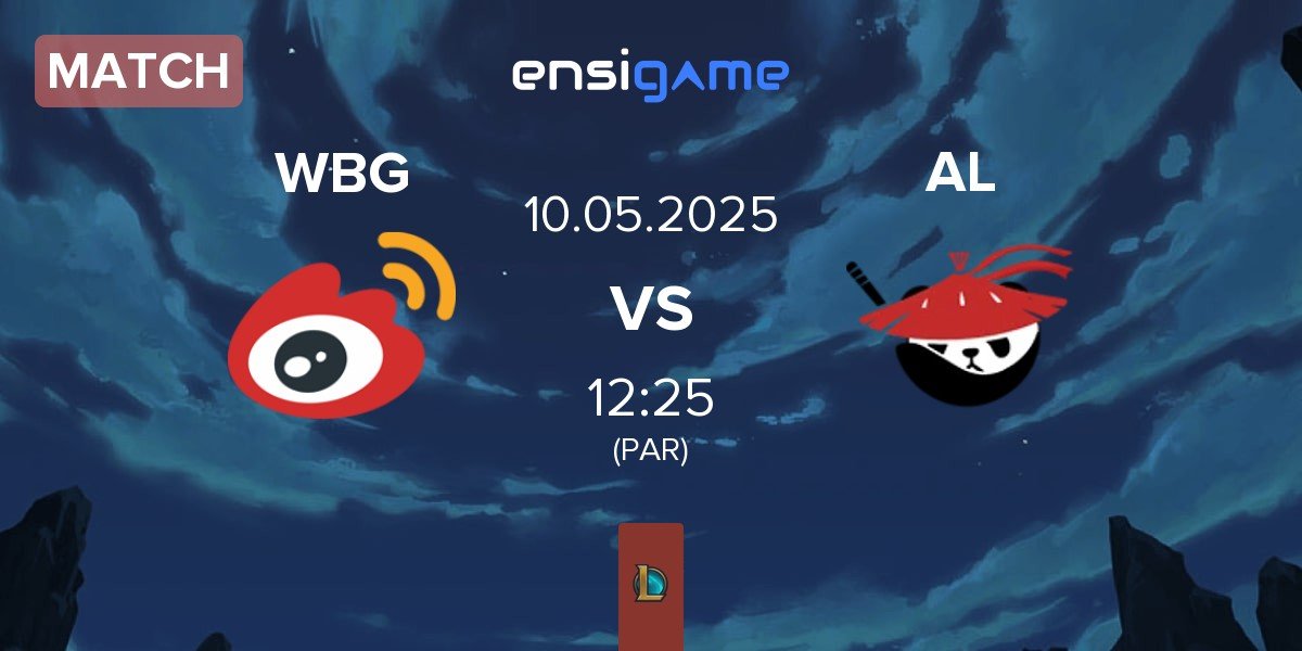 Match Weibo Gaming WBG vs Anyone's Legend AL | 10.05