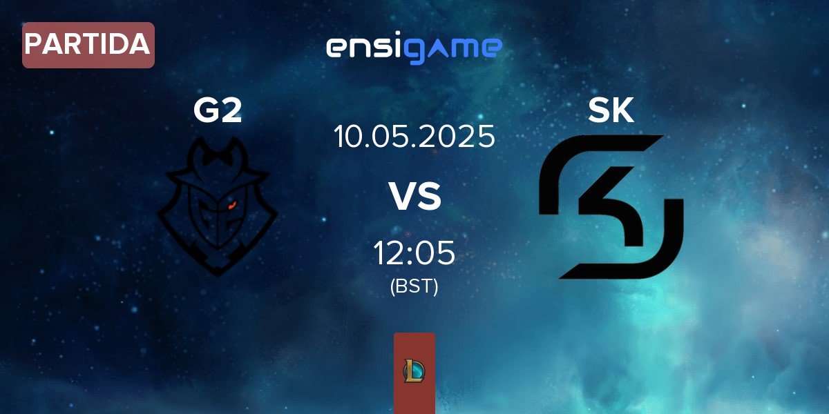 Partida G2 Esports G2 vs SK Gaming SK | 10.05