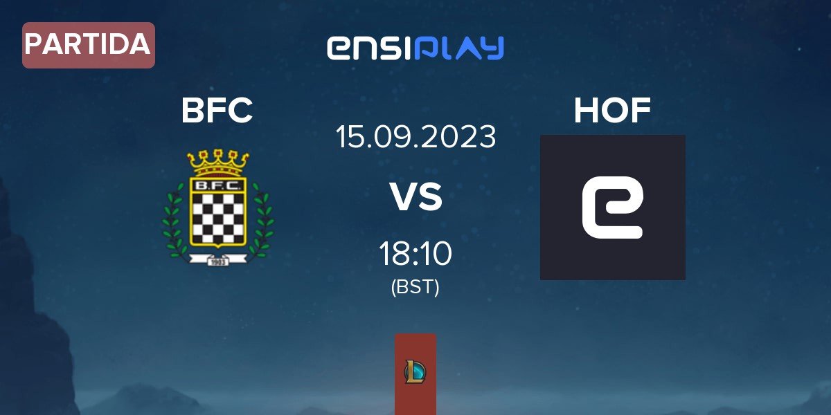 Partida Boavista FC BFC vs Hurricane of Feathers HOF | 15.09