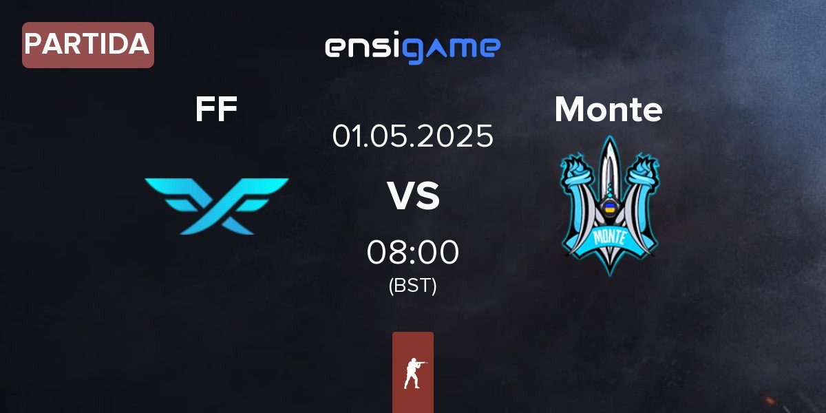 Partida Fire Flux Esports FF vs Monte | 01.05