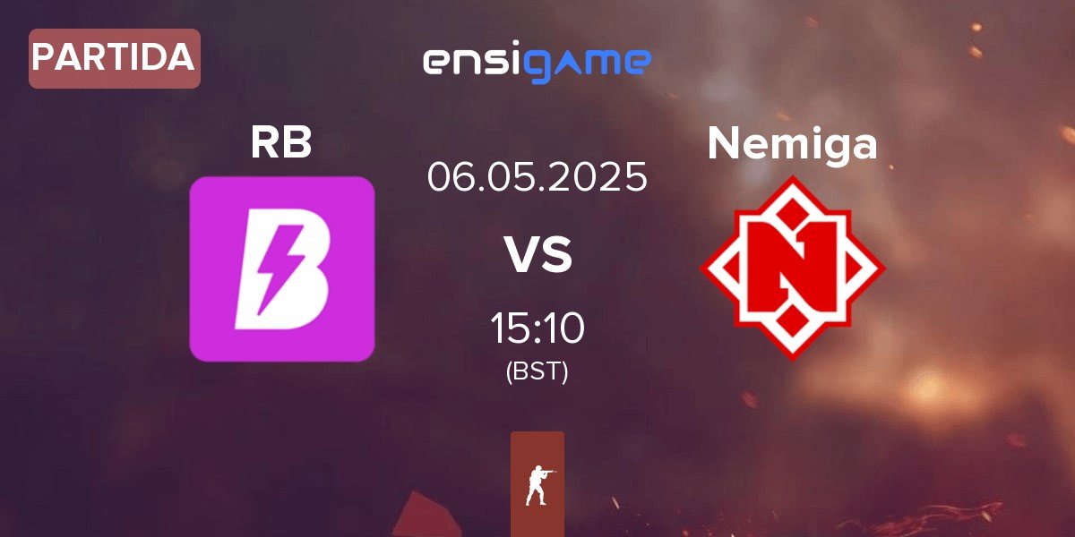 Partida RUSH B RB vs Nemiga Gaming Nemiga | 06.05