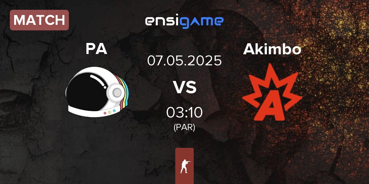 Match Party Astronauts PA vs Akimbo Esports Akimbo | 07.05
