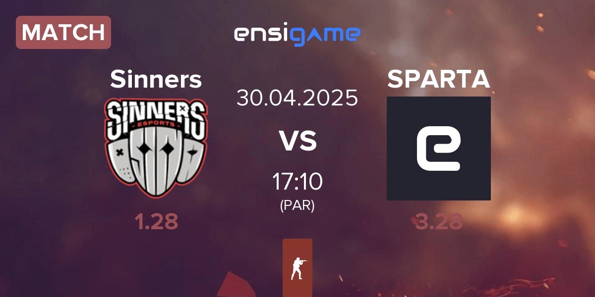Match Sinners Esports Sinners vs SPARTA | 30.04