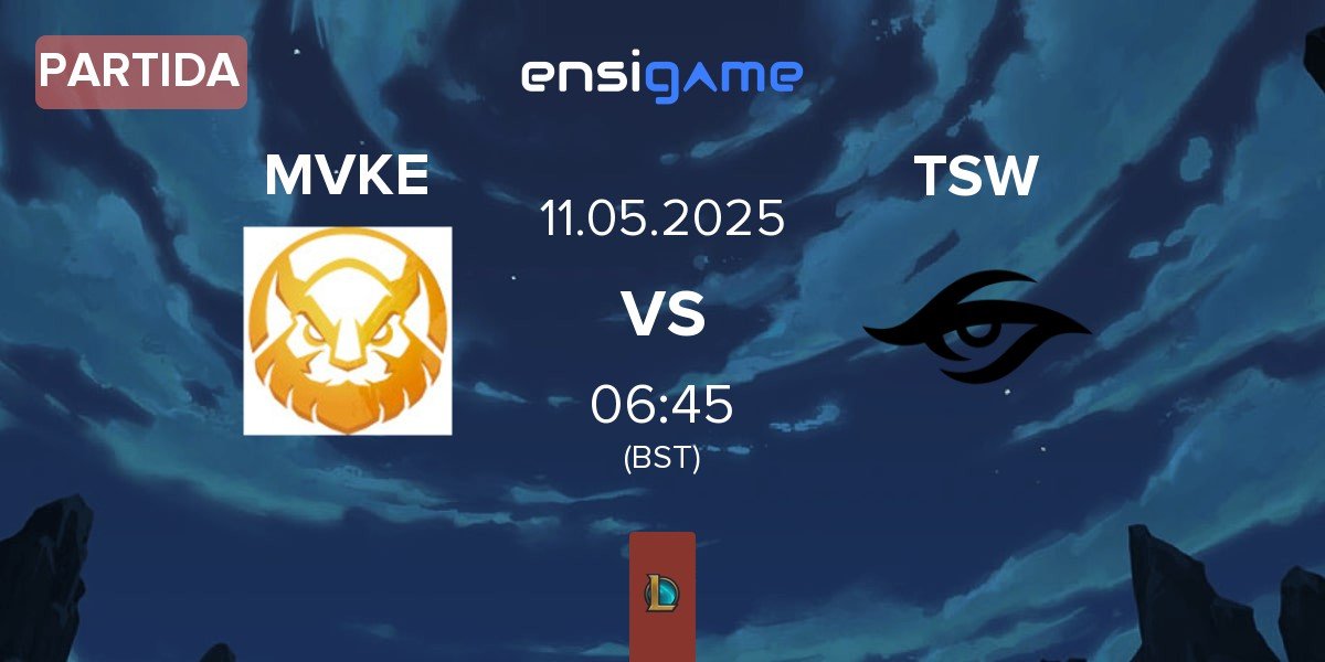 Partida MGN Vikings Esports MVKE vs Team Secret Whales TSW | 11.05