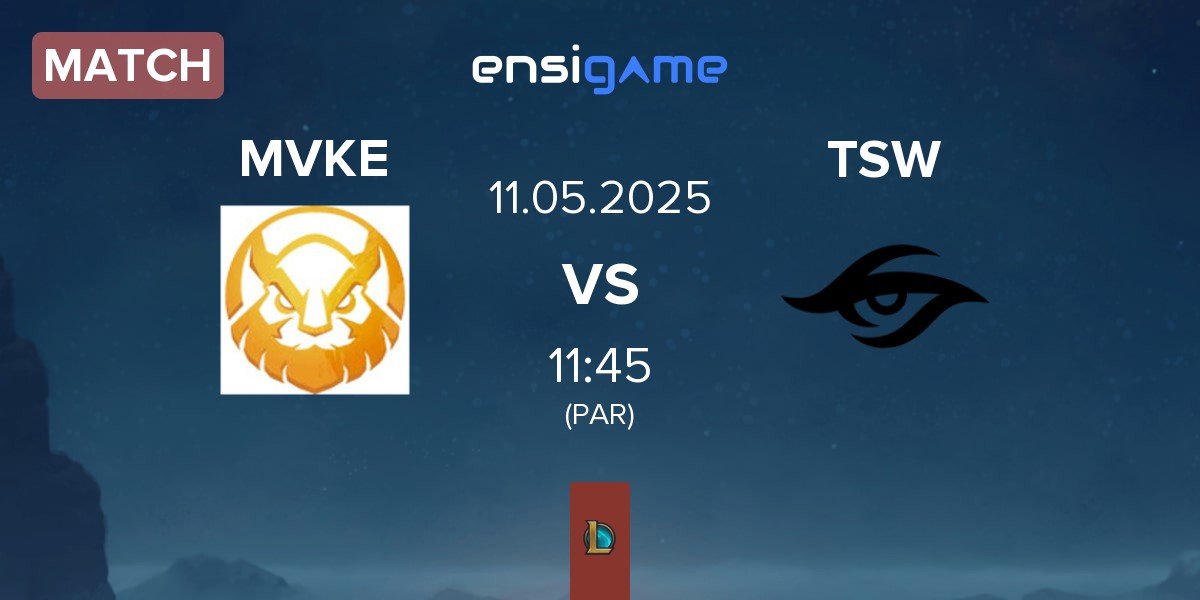 Match MGN Vikings Esports MVKE vs Team Secret Whales TSW | 11.05