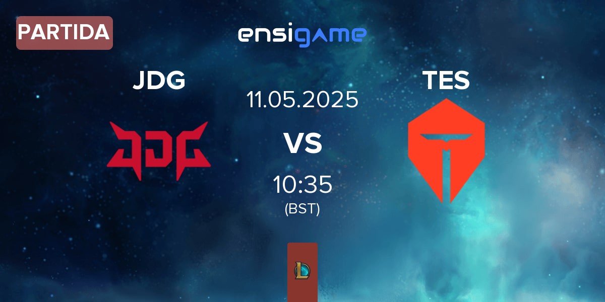 Partida JD Gaming JDG vs TOP Esports TES | 11.05
