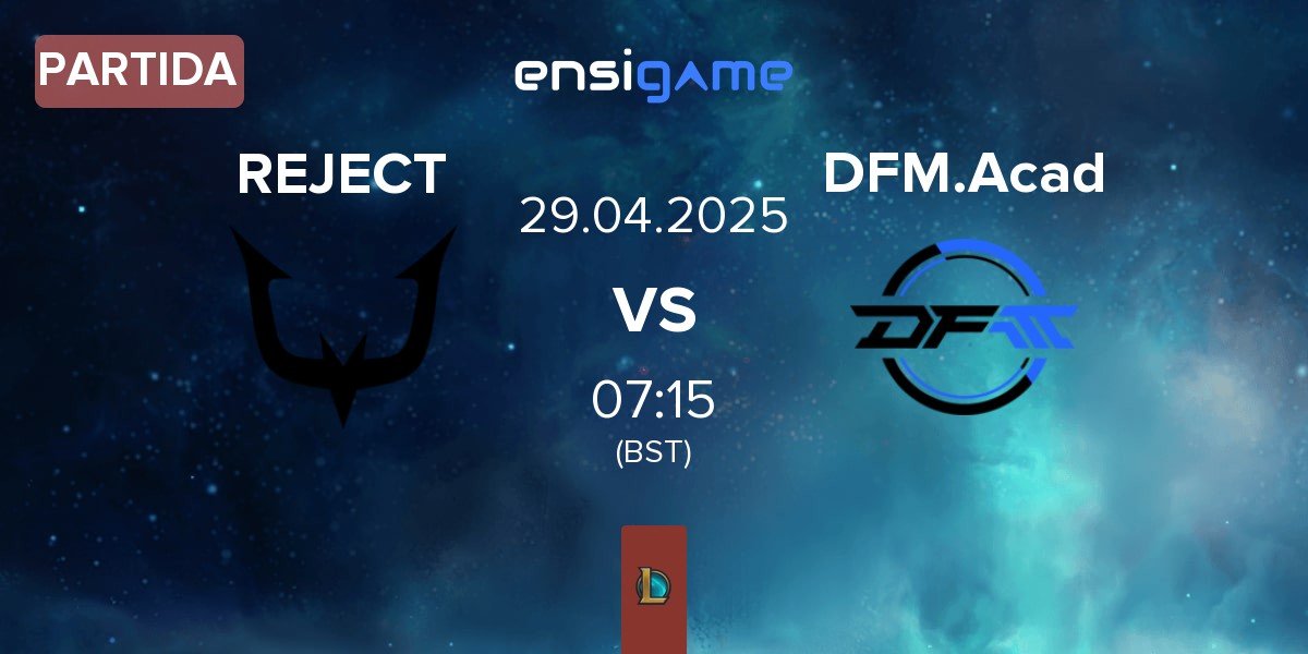 Partida REJECT vs DetonatioN FocusMe Academy DFM.Acad | 29.04