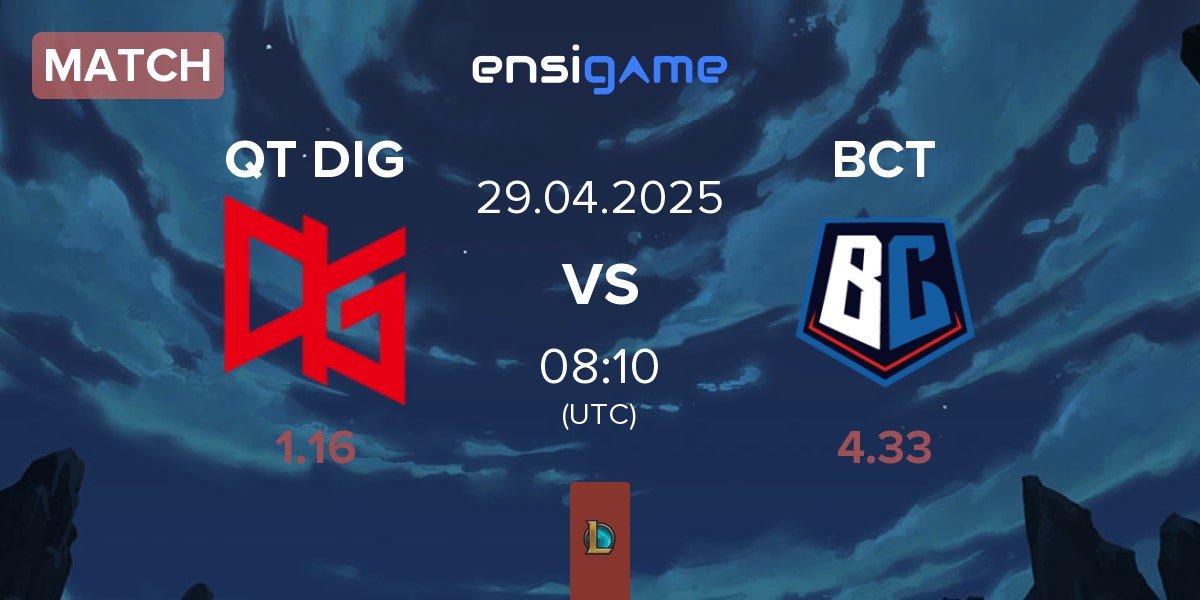 Match QT DIG vs Burning Core Toyama BCT | 29.04