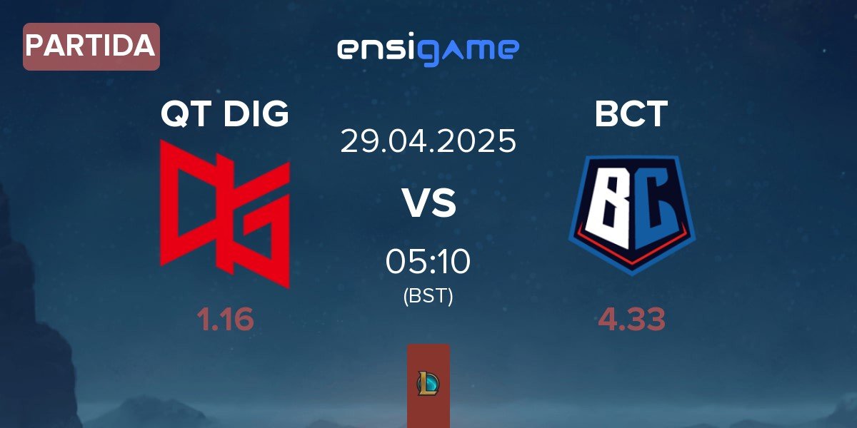 Partida QT DIG vs Burning Core Toyama BCT | 29.04
