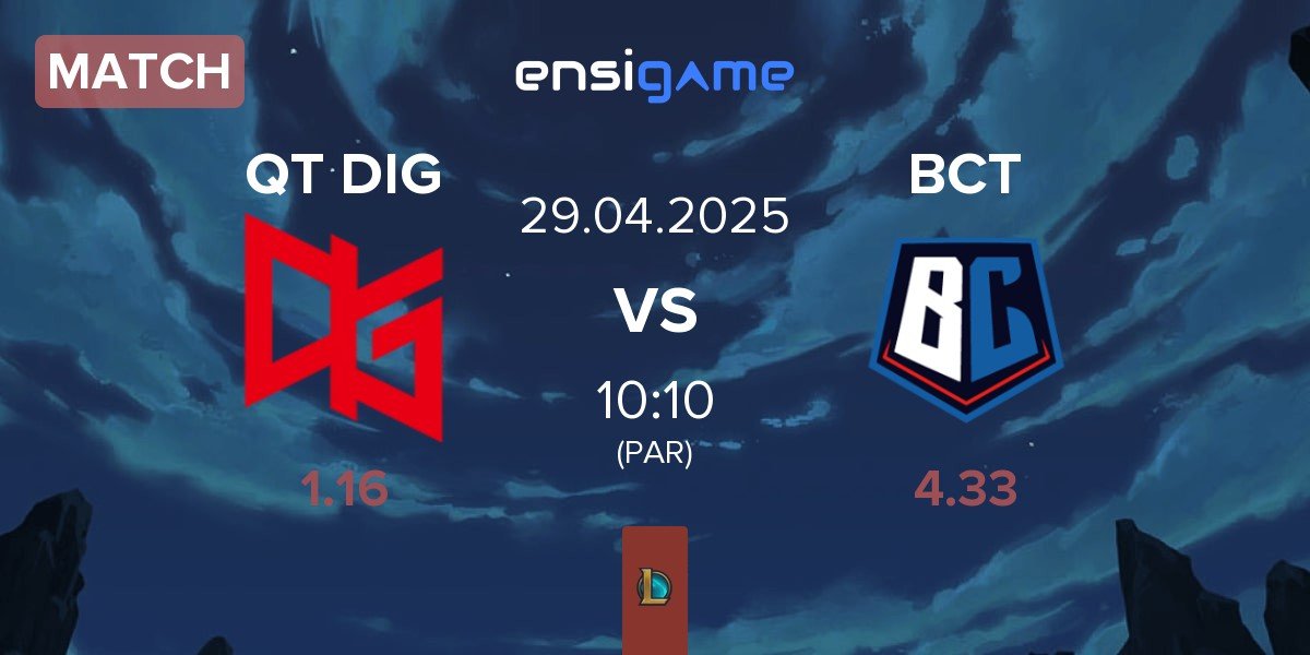 Match QT DIG vs Burning Core Toyama BCT | 29.04